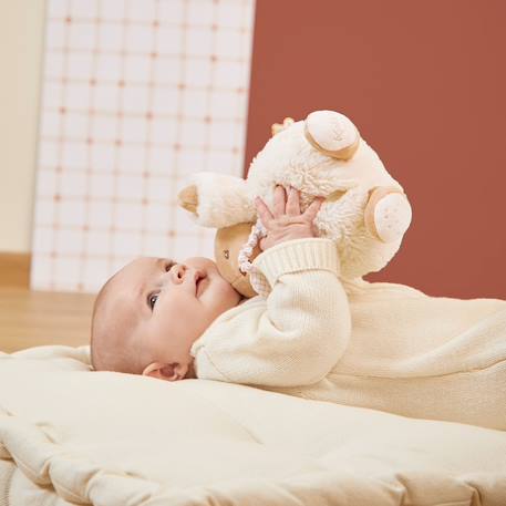 Peluche musicale patapouf Ecru, beige, blanc 6 - vertbaudet enfant 