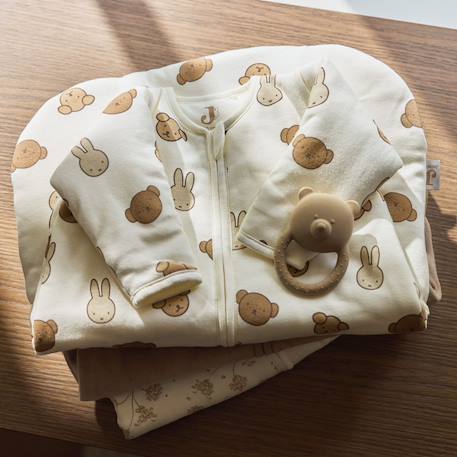Gigoteuse à manches amovibles miffy and friends (0-3 mois) Ecru, beige, marron 6 - vertbaudet enfant 