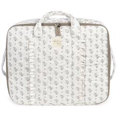 Puériculture-Valise de maternité botton fleurs