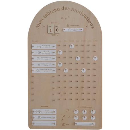 Tableau des motivations Beige 1 - vertbaudet enfant 