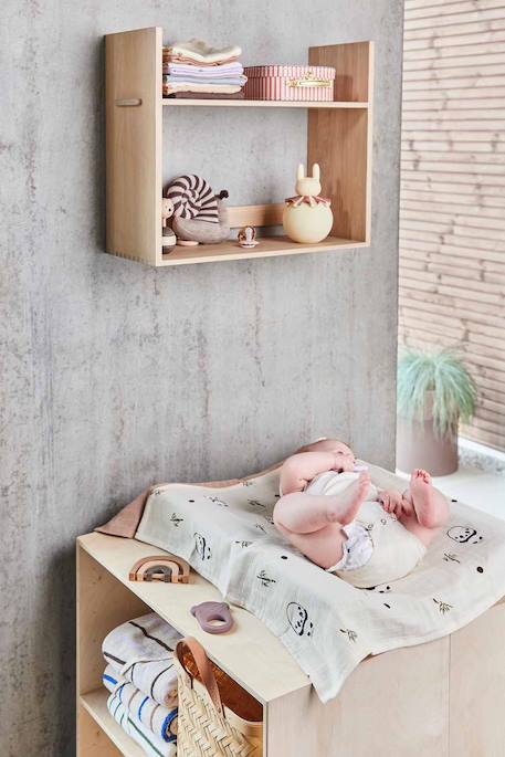 Mobile musical en coton Marron 4 - vertbaudet enfant 