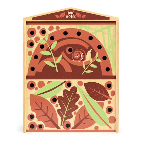 Hôtel des insectes Rouge, vert, noir 4 - vertbaudet enfant 