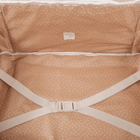 Valise de maternité coeurs poppy cannelle Cannelle, écru 5 - vertbaudet enfant 