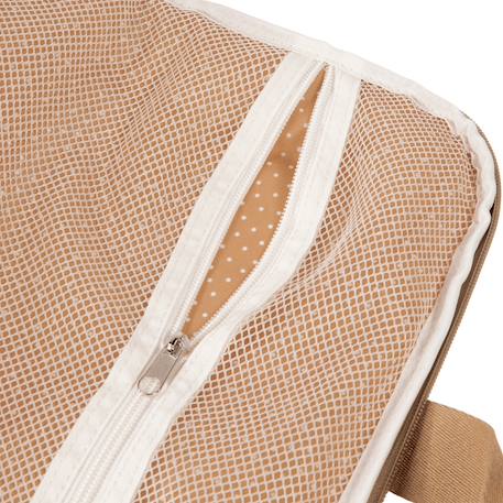 Valise de maternité coeurs poppy cannelle Cannelle, écru 4 - vertbaudet enfant 