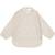Bavoir à manches rayures marron Ecru, camel 1 - vertbaudet enfant 
