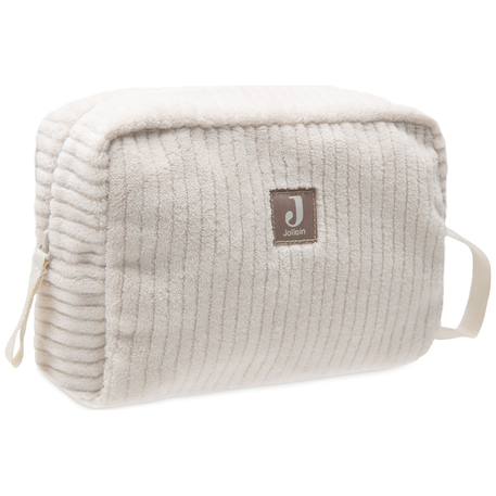 Trousse de toilette cloudy rib oatmeal Ecru 1 - vertbaudet enfant 