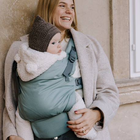 Porte bébé boba x sea mist Vert menthe 5 - vertbaudet enfant 