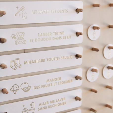 Tableau des motivations Beige 4 - vertbaudet enfant 