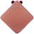 Cape de bain dino lagon (75 x 75 cm) Bordeaux, bleu+Orange, violet+Vert, bleu, orange 3 - vertbaudet enfant 