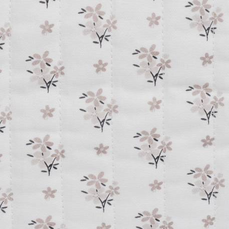 Valise de maternité botton fleurs Beige 6 - vertbaudet enfant 