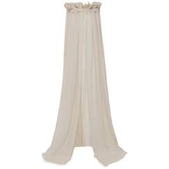 Linge de maison et décoration-Décoration-Ciel de lit cosy check sand (155 cm)