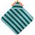 Cape de bain dino lagon (75 x 75 cm) Bordeaux, bleu+Vert, bleu, orange 3 - vertbaudet enfant 