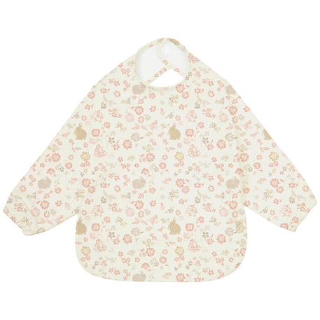 Bavoir à manches longues augusta Rose, marron, écru 1 - vertbaudet enfant 