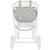 Sac à poussette crossbody toile de jouy forest Crème 3 - vertbaudet enfant 