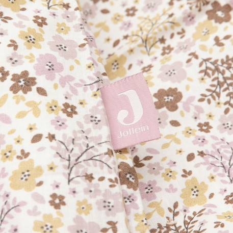 Housse de couette + taie d'oreiller flower fairies (100 x 140 cm) Ecru, rose, violet 2 - vertbaudet enfant 