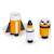 Véhicules voyageurs espace bois Orange, blanc, noir 5 - vertbaudet enfant 