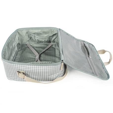 Valise de maternité i love vichy vert Vert, blanc 5 - vertbaudet enfant 