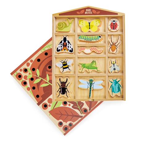 Hôtel des insectes Rouge, vert, noir 1 - vertbaudet enfant 