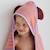 Cape de bain dino lagon (75 x 75 cm) Bordeaux, bleu+Orange, violet+Vert, bleu, orange 6 - vertbaudet enfant 