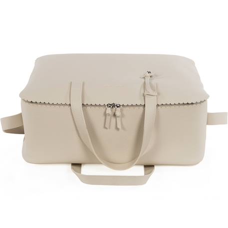 Valise de maternité icon cream Crème+Vert 3 - vertbaudet enfant 