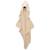 Cape de bain baby bunny (75 x 75 cm) Blanc, beige 5 - vertbaudet enfant 