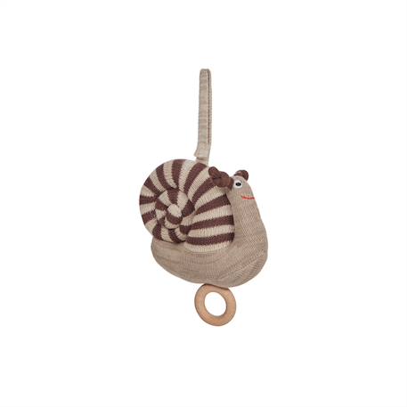 Mobile musical en coton Marron 1 - vertbaudet enfant 