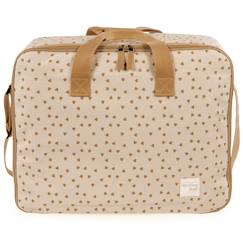 Puériculture-Sac à langer-Valise de maternité coeurs poppy cannelle