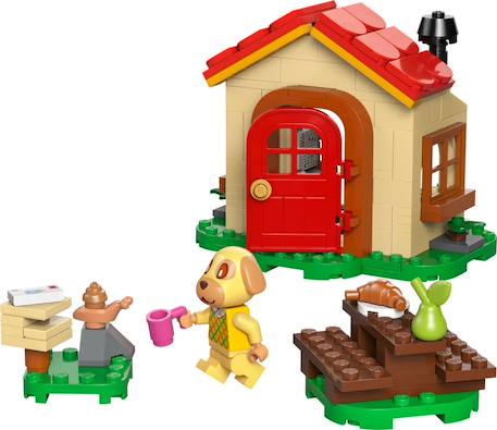 Lego animal crossing - la maison douillette de mirza - 77058 Multicolore 3 - vertbaudet enfant 