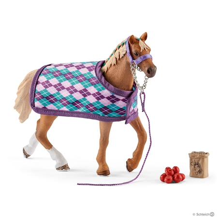 Pur-sang anglais avec couverture Marron 2 - vertbaudet enfant 