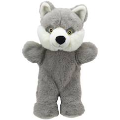 Jouet-Jeux d'imagination-Marionette - loup