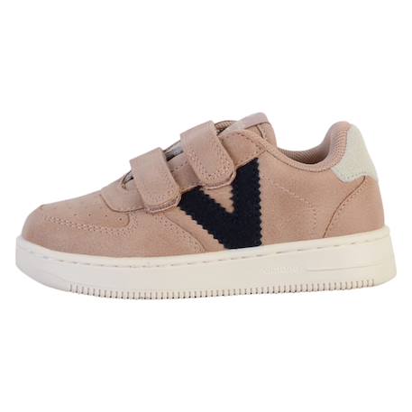 Baskets basses  à scratch Vert foncé 2 - vertbaudet enfant 