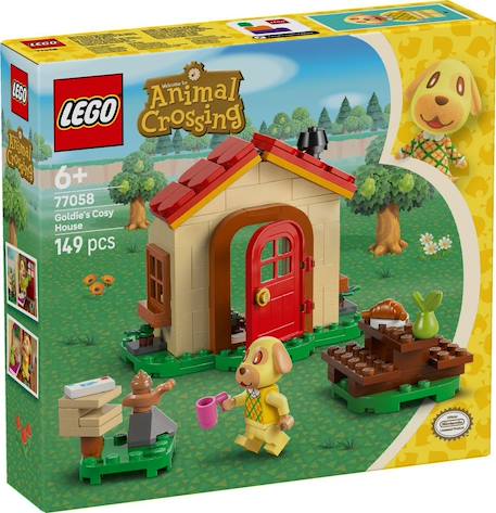 Lego animal crossing - la maison douillette de mirza - 77058 Multicolore 1 - vertbaudet enfant 