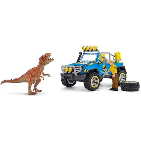 Dinosaurs - voiture tout-terrain avec avant-poste dino Multicolore 4 - vertbaudet enfant 