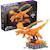 Mega pokémon - figurine action dracaufeu articulée 28cm Orange 1 - vertbaudet enfant 