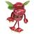 Marionnette à doigts - dragon rouge Multicolor 2 - vertbaudet enfant 