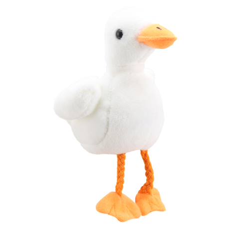 Marionnette à doigts - canard White 5 - vertbaudet enfant 