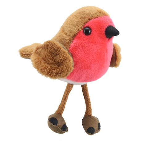 Marionnette à doigts - rouge-gorge Multicolor 5 - vertbaudet enfant 