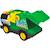 Camion de recyclage Vert 3 - vertbaudet enfant 