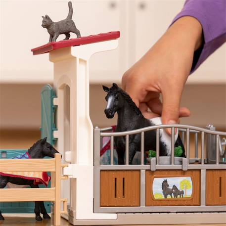 Horse club box à cheval avec jument et poulain Multicolore 5 - vertbaudet enfant 