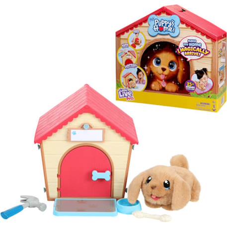 Little live pets chien my puppy's home - set de jeu interactif Multicolore 4 - vertbaudet enfant 