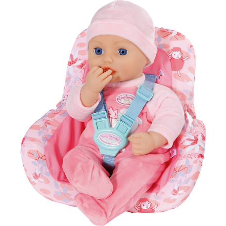 Baby annabell active siège de voiture Rose 5 - vertbaudet enfant 