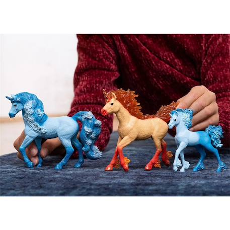 Bayala poulain licorne de feu et d'eau elementa Bleu 3 - vertbaudet enfant 