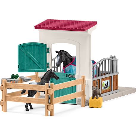 Horse club box à cheval avec jument et poulain Multicolore 3 - vertbaudet enfant 