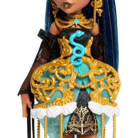 Monster high - anniversaire poupée cleo de nile monstrueux Multicolore 4 - vertbaudet enfant 