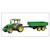 Tracteur john deere 5115m avec remorque à ridelles Vert 1 - vertbaudet enfant 