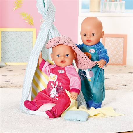 Baby born grenouillère rose 43cm Rose 3 - vertbaudet enfant 