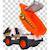 Camion benne Orange 4 - vertbaudet enfant 