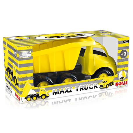 Maxi camion Jaune 3 - vertbaudet enfant 