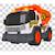 Camion benne Orange 6 - vertbaudet enfant 