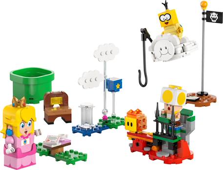 Lego super mario - les aventures de lego peach interactive - 71441 Multicolore 3 - vertbaudet enfant 